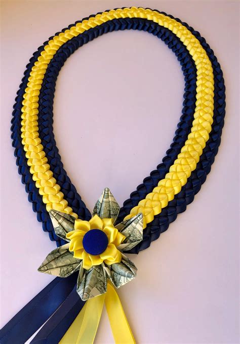 graduation leis ribbon|graduation ribbon leis for sale.